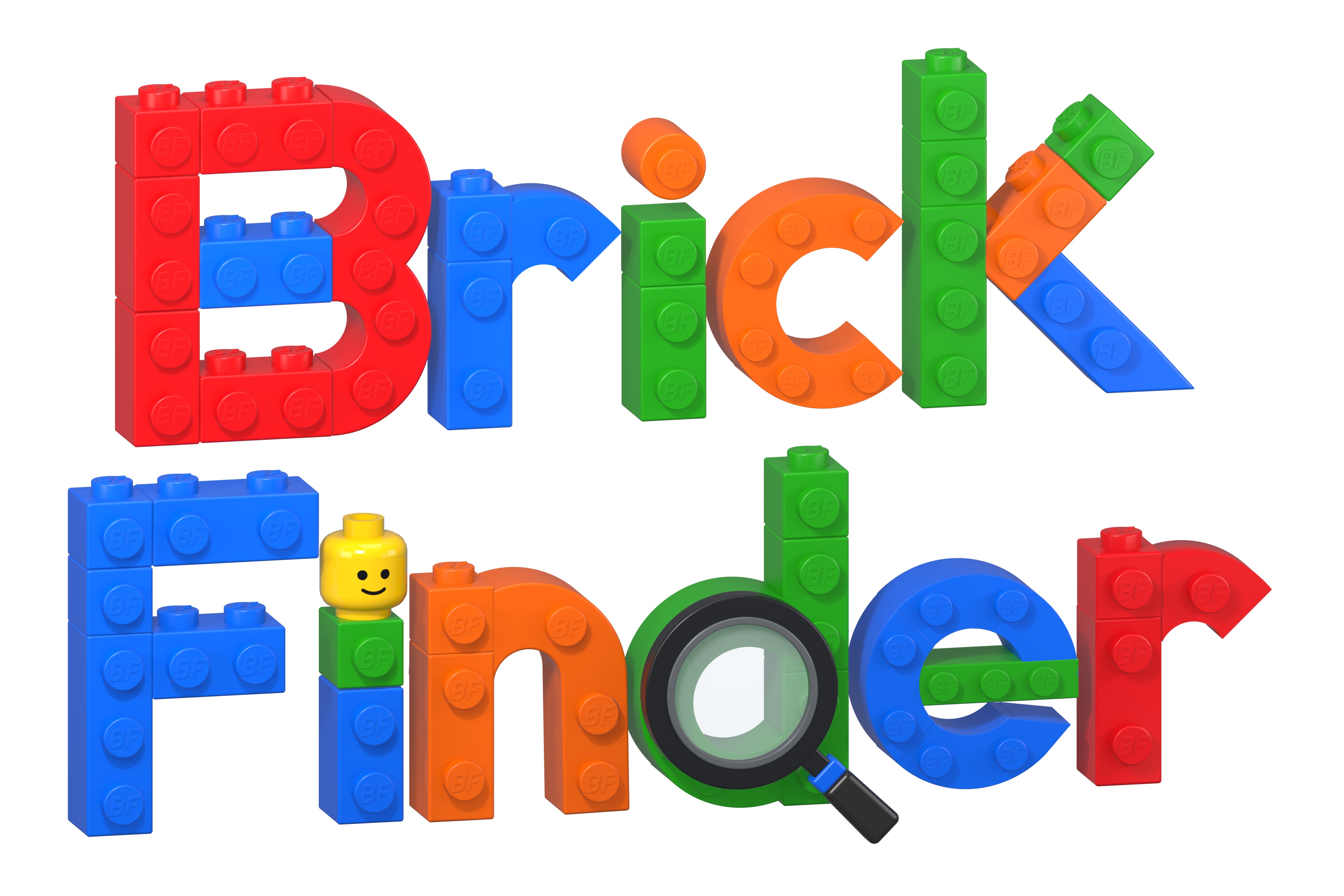 Brick Finder logo, Large · white JPG · 3840 × 2560